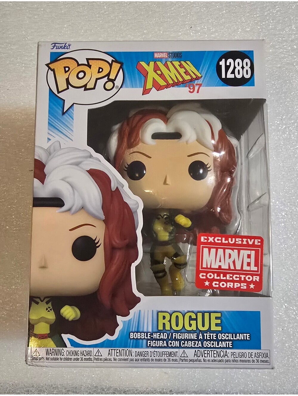 Funko Pop! X-Men Marvel 1288 Rogue Collector Corps Exclusive